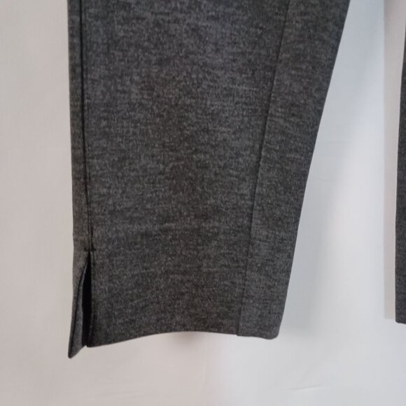 J. Jill Ponte Slim Leg Pants Gray Women’s Size S Stretch Comfort Trousers - Picture 6 of 8